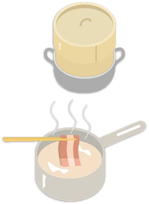 イラスト:食事と脂質