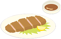 イラスト:とんかつ