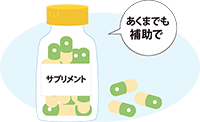 イラスト:サプリメント